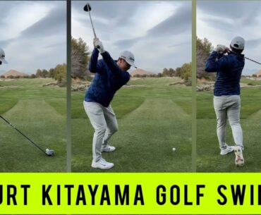 Kurt Kitayama Golf Swing - Slowmo [ #pga #golf #like #comment #subscribe #share ]