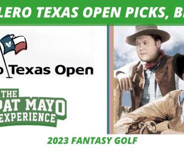 2023 Valero Texas Open Picks, Bets, One and Done | 2023 Fantasy Golf Picks | Masters Odds