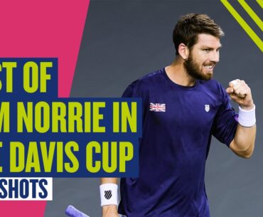 🔥 from Norrie | The Best of Cam Norrie in the Davis Cup! | LTA