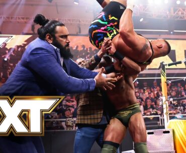 Bron Breakker vs. Jinder Mahal — NXT Championship Match: WWE NXT, Feb. 21, 2023