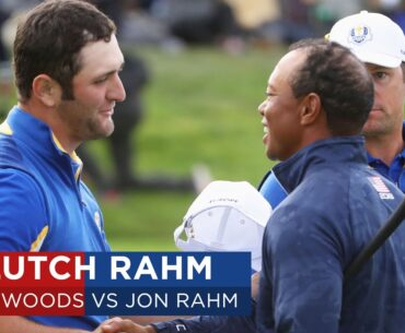 Jon Rahm & Tiger Woods' THRILLING Back Nine Battle | 2018 Ryder Cup
