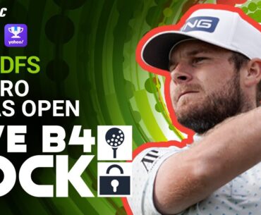 Valero Texas Open PGA DFS Picks | Golf DFS Live Before Lock DraftKings & FanDuel