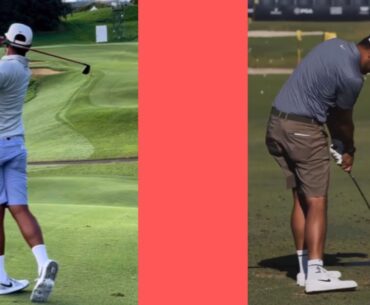 TONY FINAU GOLF SWING (SLOW MOTION)