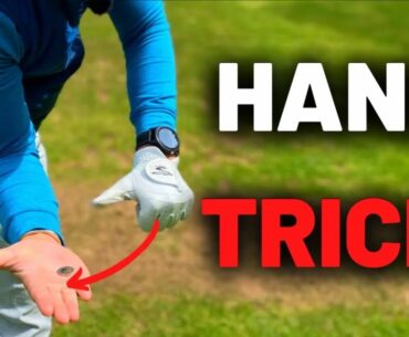 CHEATING Trick To Fix Your Backswing FOREVER! (WEIRD HAND TRICK)