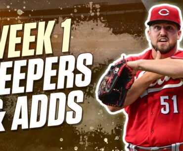 Waiver Wire Adds, Weekend Streamers & Week 1 Sleepers! | Fantasy Baseball Advice