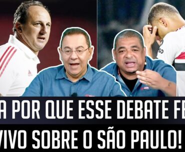 "Os caras TÃO DE SACANAGEM? ISSO AÍ É UMA PIADA, pô!" OLHA por que DEBATE sobre o São Paulo FERVEU!