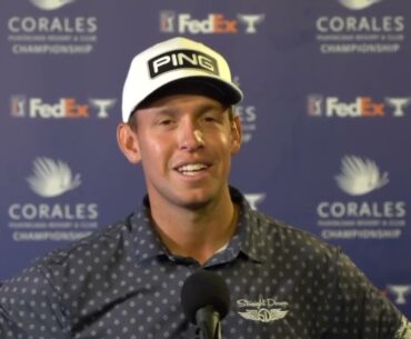 Sam Stevens Saturday Flash Interview 2023 Corales Puntacana Championship © PGA Tour