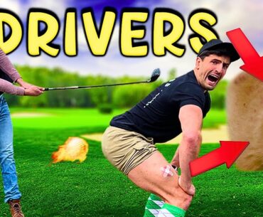 Creating the Worst GOLF DRIVER Injuries of all Time *BONE BREAKING POWER*