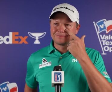 MJ Daffue Thursday Press Conference 2023 Valero Texas Open © PGA Tour