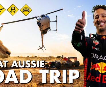 F1 Car vs Outback | Daniel Ricciardo's Great Aussie Road Trip