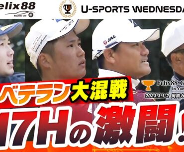 【若手ベテラン大混戦!!】最終日・17Hの激闘ダイジェスト【Felix88 Golf Trophy in Yamaguchi2023】