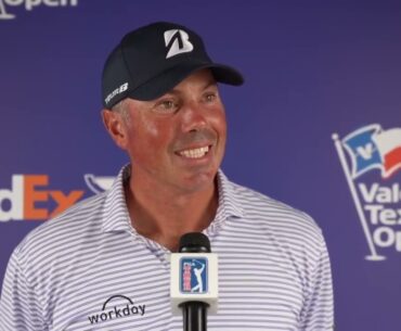 Matt Kuchar Thursday Press Conference 2023 Valero Texas Open © PGA Tour