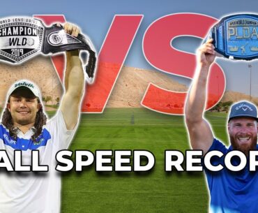 NEW WORLD RECORD?! How these 4 guys hit THE FASTEST GOLF BALLS in the WORLD (full explanation)