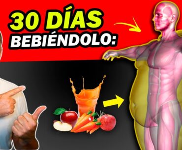 🥕 Qué pasa si Bebes MANZANA y ZANAHORIA por UN MES