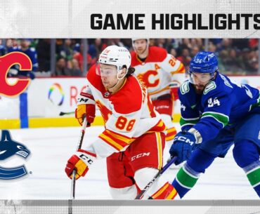 Flames @ Canucks 3/31 | NHL Highlights 2023