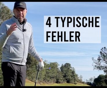 4 Golfschwung Fehler, die die meisten Golfer machen