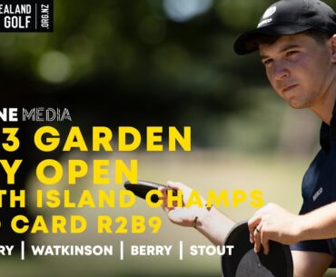 2023 Discmania Garden City Open | Lead Card R2B9 | Mckinstry, Watkinson, Berry, Stout