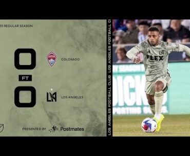 Highlights | LAFC vs. Colorado Rapids 4/1/23