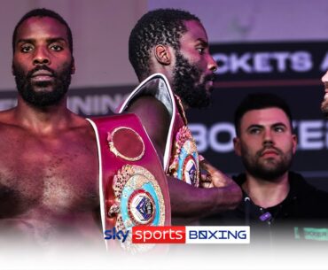 FINAL FACE-OFF! 😤 | Lawrence Okolie and David Light hit scales for world title showdown!