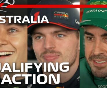 Drivers React After Qualifying | 2023 Australian Grand Prix