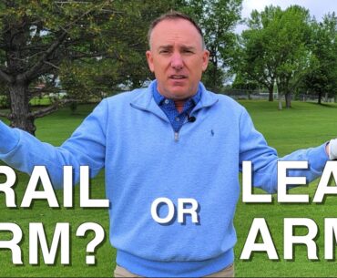 Which Arm Actually Swings the Golf Club?