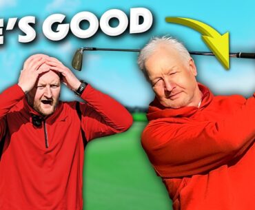 Will A SENIOR Golfer Beat Me?! #30shotchallenge