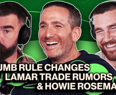 Fixing the No Fun League, Best Teams for Lamar & Rebuilding w/Howie Roseman | New Heights | EP 33