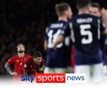 Spain blame long grass in loss to Scotland