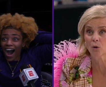 Which LSU player had the best Kim Mulkey impersonation? 🤣
