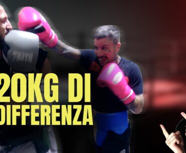 SPARRING tra 2 pugili PRO di categorie diverse | MORELLO VS LUSCI