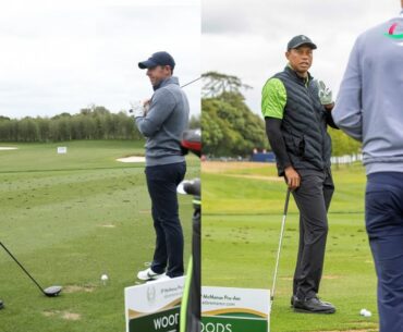 Exclusive Tiger Woods Range Session