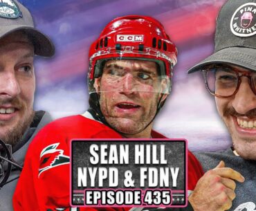 Sean Hill + NYPD/FDNY Hockey Players Stopped By The Show - Episode 435