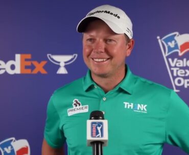 MJ Daffue Thursday Flash Interview 2023 Valero Texas Open · Round 1