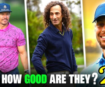 How can these celebrities OUTSHINE LIV and PGA players on the golf course?