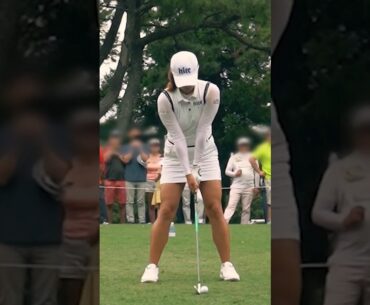 LPGA Top "Jin Young Ko" Solid Slow Motion Swings