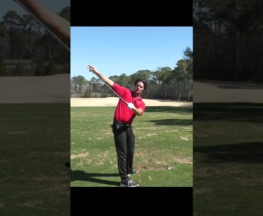 Get the PERFECT Backswing WITHOUT THINKING                       #shorts #golftips #golfswing