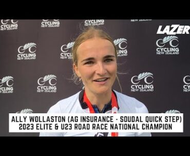 Cycling New Zealand Road National Championships 2023 | Womens Elite and U23 Winner Ally Wollaston