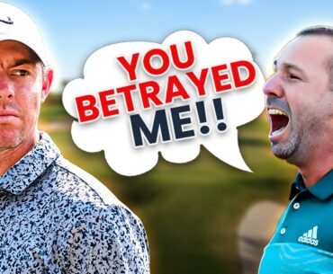 LIV Golf FEUD! Rory McIlroy dismisses Sergio