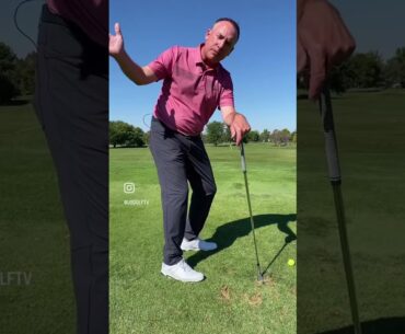 Unlocking an Unbelievable Secret to Golf: Your Right Knee! #golf #golfshort #shorts #youtubegolf