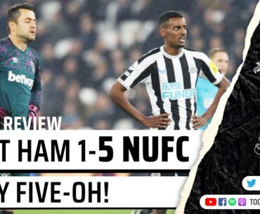 Mags Burst The Hammers Bubble: West Ham Vs Newcastle Review. #NUFC #WHUFC #premierleague ⚫️⚪️