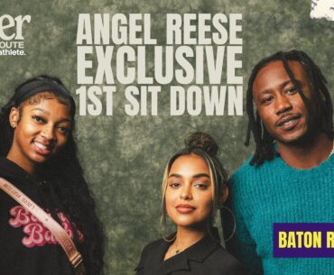 Angel Reese Exclusive First Sit Down Post Championship