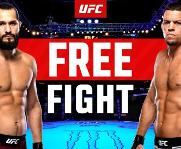 Jorge Masvidal vs Nate Diaz | FREE FIGHT | UFC 287