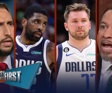 Luka Dončić, Mavs face must-win vs. Bulls; Kyrie Irving out with injury | NBA | FIRST THINGS FIRST