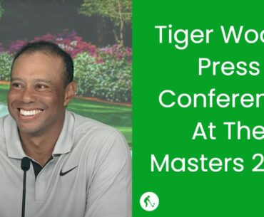 Tiger Woods Press Conference | The Masters 2023 #themasters #augusta