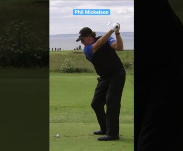 Phil Mickelson golf swing slow mo #golf #golfswing #shorts