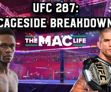 UFC 287 Cageside Breakdown with Oscar Willis & John Morgan