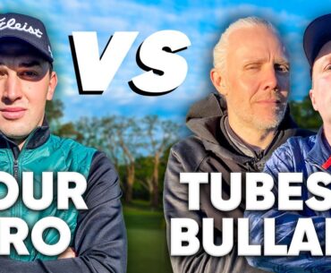 Can We Beat a DP World TOUR PRO ??? | Todd Clements v Tubes & Jimmy Bullard