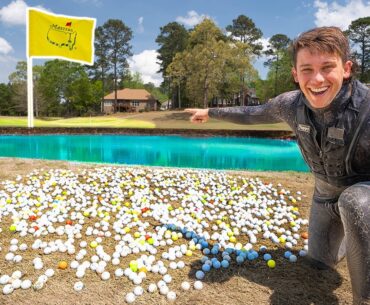 Diving Golf Course Pond For THOUSANDS of LOST GOLF BALLS!! (Water Hazard)
