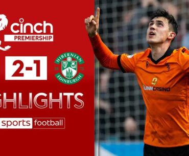 Dundee United grab VITAL late winner! 💥 | Dundee Utd 2-1 Hibernian | Scottish Premiership Highlights