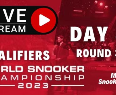 Snooker Live | World Snooker Championship 2023 Live | Qualifiers Day 8 Round 3